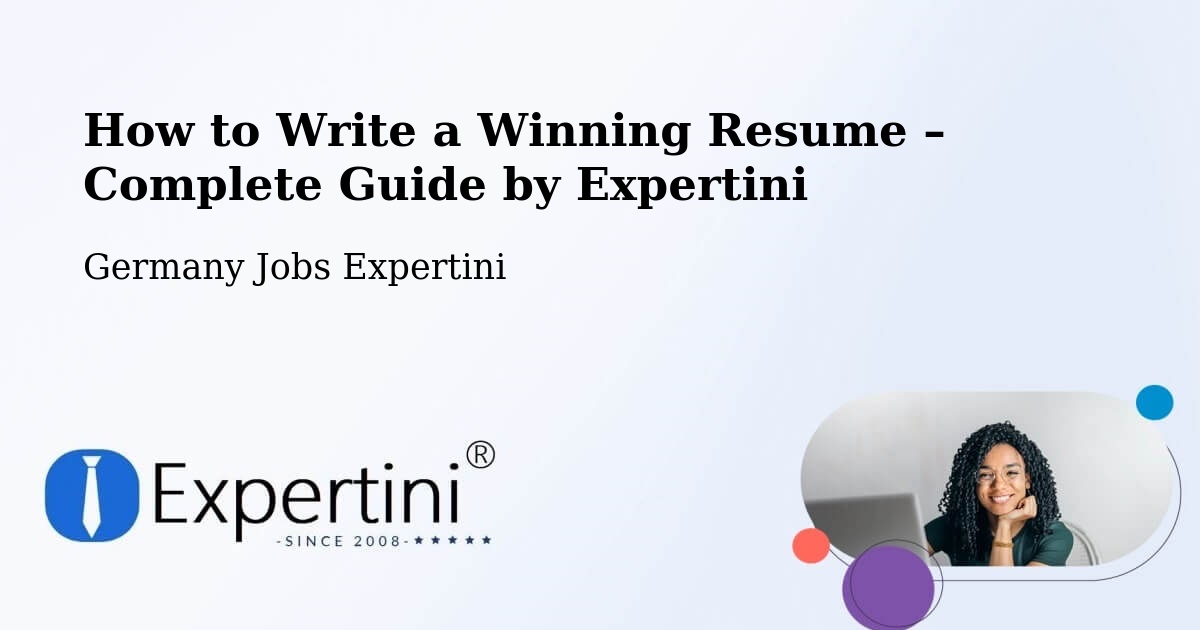 Resume Writing Guide for Job Seekers – Bleialf - Bleialf, Germany Jobs Expertini